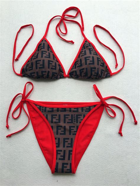 fendi bikini top|Women's Designer Swimwear & Beachwear .